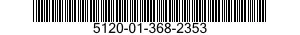 5120-01-368-2353 SCREWDRIVER BIT SET AND HANDLE 5120013682353 013682353