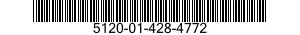 5120-01-428-4772 BIT,SCREWDRIVER 5120014284772 014284772