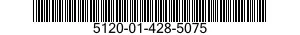5120-01-428-5075 BIT,SCREWDRIVER 5120014285075 014285075