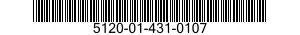 5120-01-431-0107 WRENCH,OPEN END BOX 5120014310107 014310107