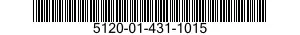 5120-01-431-1015 WRENCH,BOX AND OPEN END,COMBINATION 5120014311015 014311015