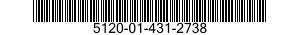 5120-01-431-2738 HANDLE,SOCKET WRENCH 5120014312738 014312738