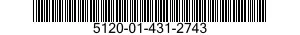 5120-01-431-2743 HANDLE,SOCKET WRENCH 5120014312743 014312743