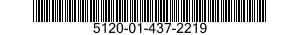 5120-01-437-2219 SCREWDRIVER BIT SET AND HANDLE 5120014372219 014372219