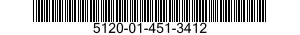 5120-01-451-3412 UNIVERSAL JOINT,SOCKET WRENCH ATTACHMENT 5120014513412 014513412