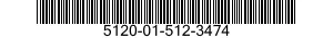 5120-01-512-3474 EXTRACTOR,SCREW THREAD INSERT 5120015123474 015123474