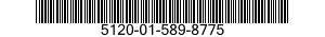 5120-01-589-8775 CROWFOOT ATTACHMENT,SOCKET WRENCH 5120015898775 015898775