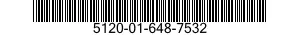5120-01-648-7532 BIT,SCREWDRIVER 5120016487532 016487532