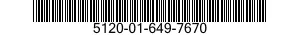 5120-01-649-7670 CROWFOOT ATTACHMENT,SOCKET WRENCH 5120016497670 016497670