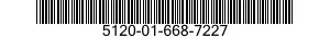 5120-01-668-7227 SOCKET,SOCKET WRENCH 5120016687227 016687227