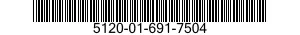 5120-01-691-7504 BIT SET,SCREWDRIVER 5120016917504 016917504