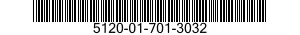 5120-01-701-3032 BIT,SCREWDRIVER 5120017013032 017013032