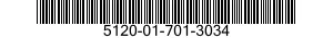 5120-01-701-3034 BIT,SCREWDRIVER 5120017013034 017013034