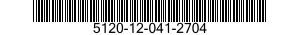 5120-12-041-2704  5120120412704 120412704