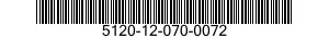 5120-12-070-0072  5120120700072 120700072