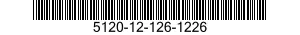 5120-12-126-1226 PUNCH,DRIVE PIN 5120121261226 121261226