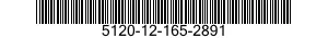 5120-12-165-2891 KEY,SOCKET HEAD SCREW 5120121652891 121652891