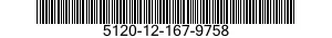5120-12-167-9758 WRENCH,OPEN END 5120121679758 121679758