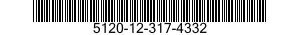 5120-12-317-4332 SCREWDRIVER,CROSS TIP 5120123174332 123174332