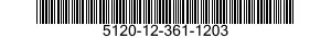 5120-12-361-1203 HANDLE,EXTENSION,WRENCH 5120123611203 123611203