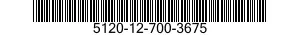 5120-12-700-3675 WRENCH,BOX 5120127003675 127003675