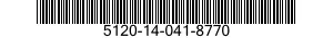5120-14-041-8770 KEY,SOCKET HEAD SCREW 5120140418770 140418770