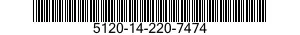 5120-14-220-7474 WRENCH,SOCKET 5120142207474 142207474