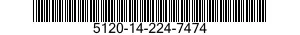 5120-14-224-7474 SCREWDRIVER,FLAT TIP 5120142247474 142247474