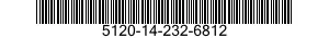 5120-14-232-6812 HANDLE,SOCKET WRENCH 5120142326812 142326812
