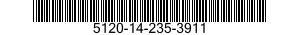 5120-14-235-3911 CROWFOOT ATTACHMENT,SOCKET WRENCH 5120142353911 142353911