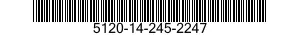 5120-14-245-2247  5120142452247 142452247