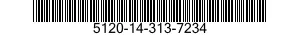 5120-14-313-7234 SOCKET,WRENCH,FACE SPANNER 5120143137234 143137234