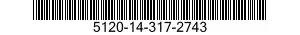 5120-14-317-2743 RIVET SET,HAND 5120143172743 143172743