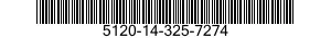 5120-14-325-7274  5120143257274 143257274