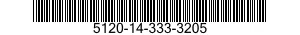5120-14-333-3205  5120143333205 143333205
