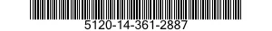 5120-14-361-2887 BIT,SCREWDRIVER 5120143612887 143612887