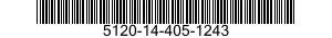 5120-14-405-1243 HANDLE,SPANNER WRENCH 5120144051243 144051243