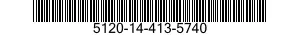 5120-14-413-5740 SLEEVE,COMPRESSION,TUBE-HOSE FITTING 5120144135740 144135740