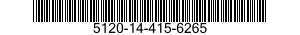 5120-14-415-6265  5120144156265 144156265
