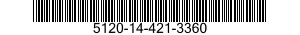 5120-14-421-3360 WRENCH,OPEN END 5120144213360 144213360