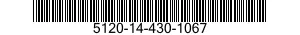 5120-14-430-1067 RIVET SET,HAND 5120144301067 144301067