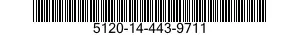 5120-14-443-9711  5120144439711 144439711