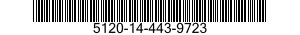 5120-14-443-9723  5120144439723 144439723