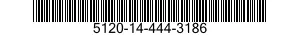 5120-14-444-3186 WRENCH,BOX AND OPEN END,COMBINATION 5120144443186 144443186