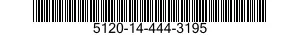 5120-14-444-3195 WRENCH,BOX AND OPEN END BOX,COMBINATION 5120144443195 144443195