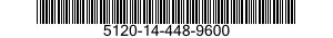 5120-14-448-9600 KEY,SOCKET HEAD SCREW 5120144489600 144489600