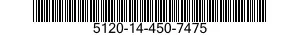 5120-14-450-7475 SCREWDRIVER,FLAT TIP 5120144507475 144507475