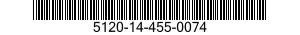 5120-14-455-0074 RIVET SET,HAND 5120144550074 144550074