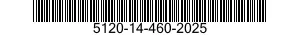 5120-14-460-2025 JACK,PUSH-PULL,SCREW 5120144602025 144602025