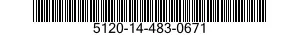 5120-14-483-0671 JAW,VISE,HAND 5120144830671 144830671